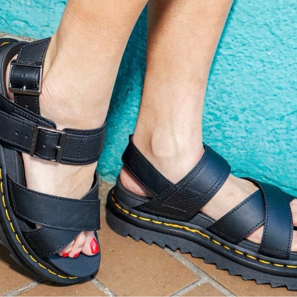 VOSS II WOMEN'S LEATHER STRAP SANDALS - Picture 5 of 6